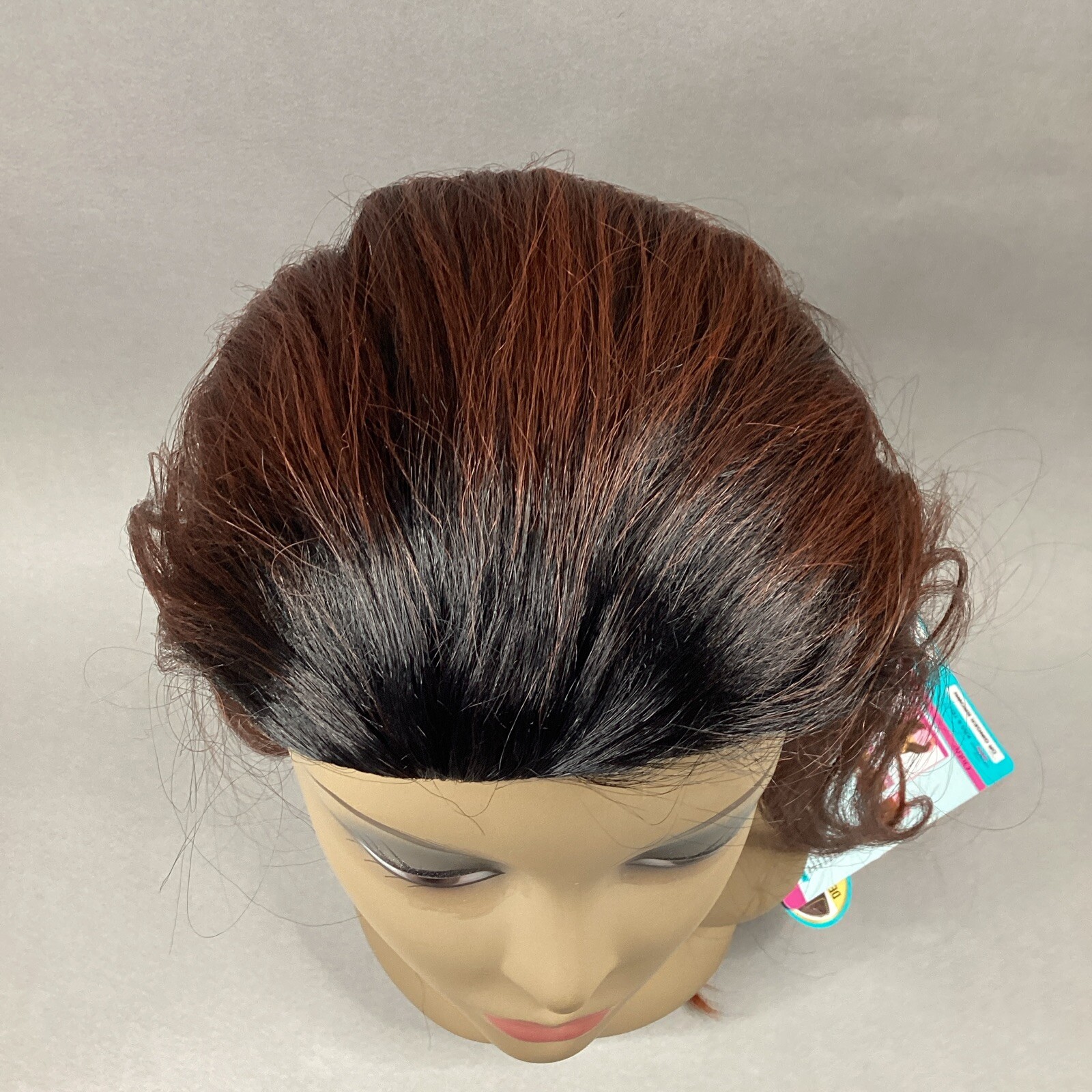 Converti-Cap + Wrap Pony Kiss & Tell #DRGinger Brown Black Premium Synthetic Wig