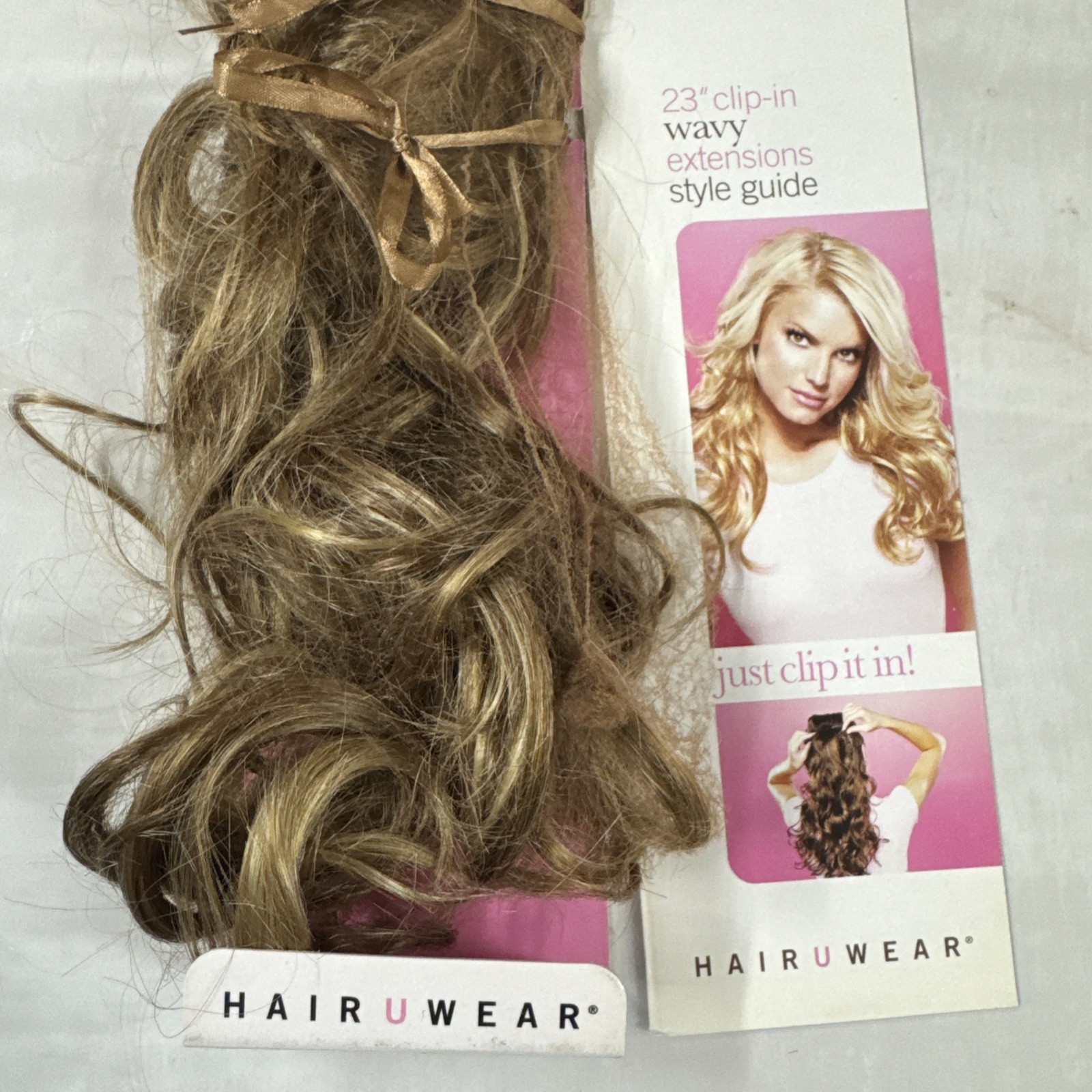 Hair Do Jessica Simpson 23” Clip-in Wavy – R14/25 Honey Ginger