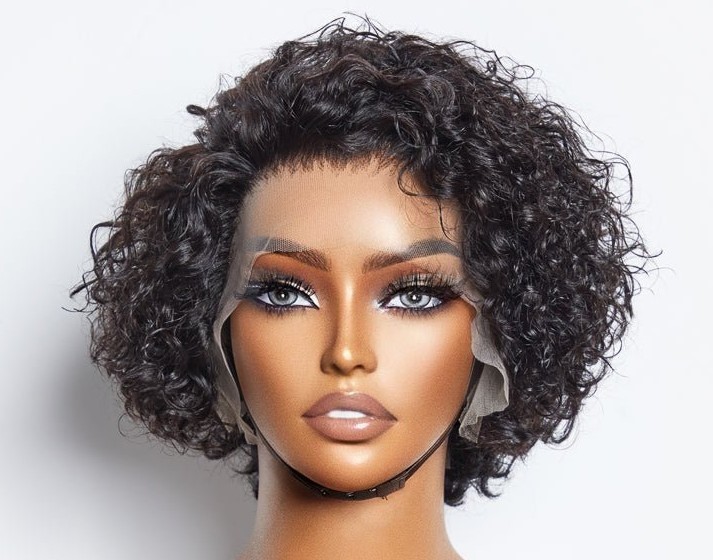 10 Inch Curly Wavy Cuticle Natural Color UnProcessed Virgin Hair 2 Pack Bundle
