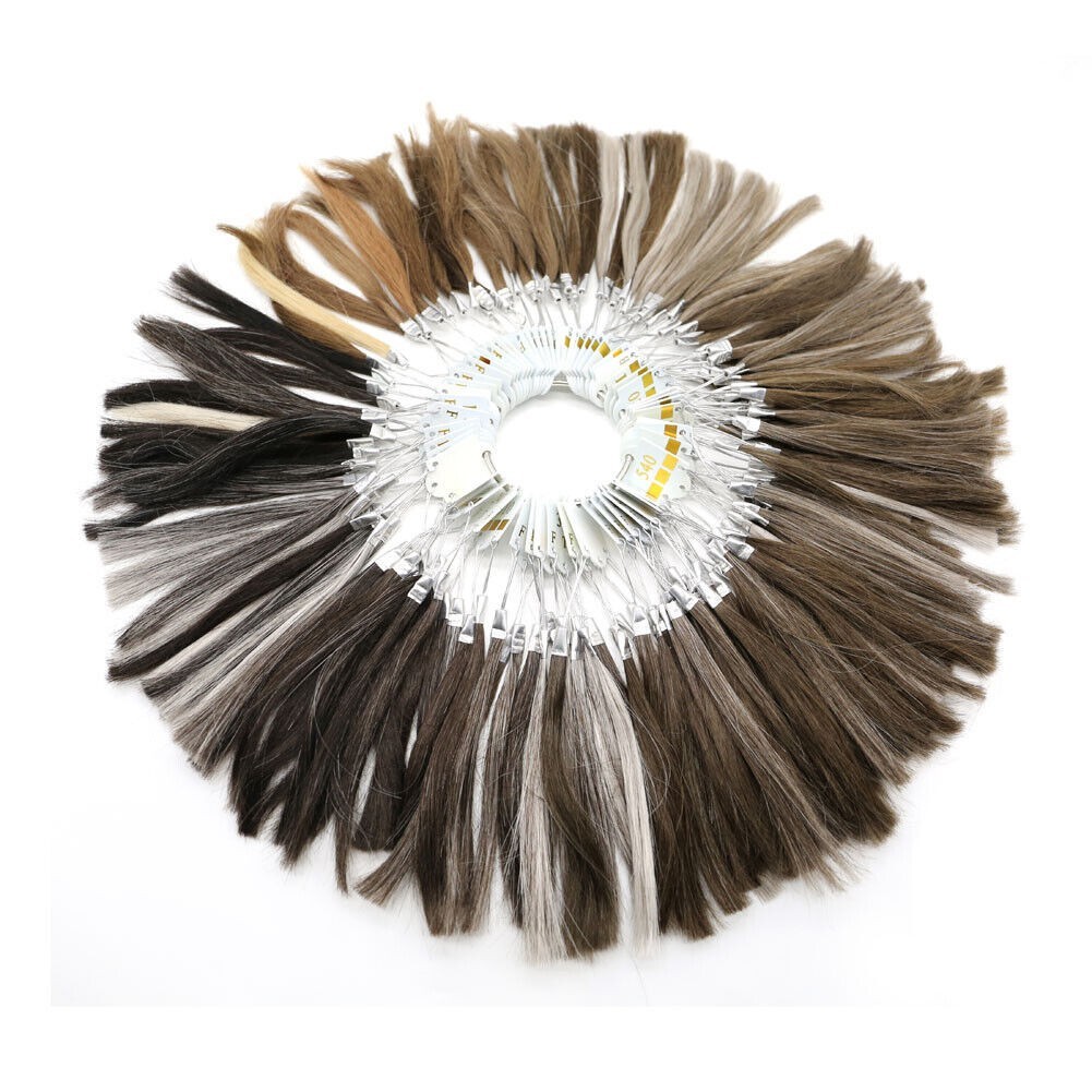 Color Ring for Men’s Toupee Hair Replacement New Image