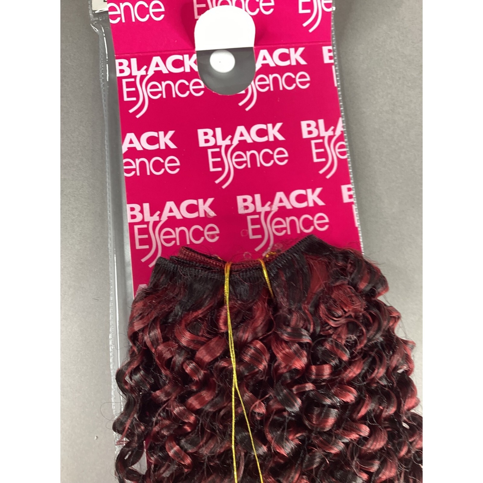 12″ Short Jerry Curl Color #F1BBG Off Black Highlights Blended Hair Extensions