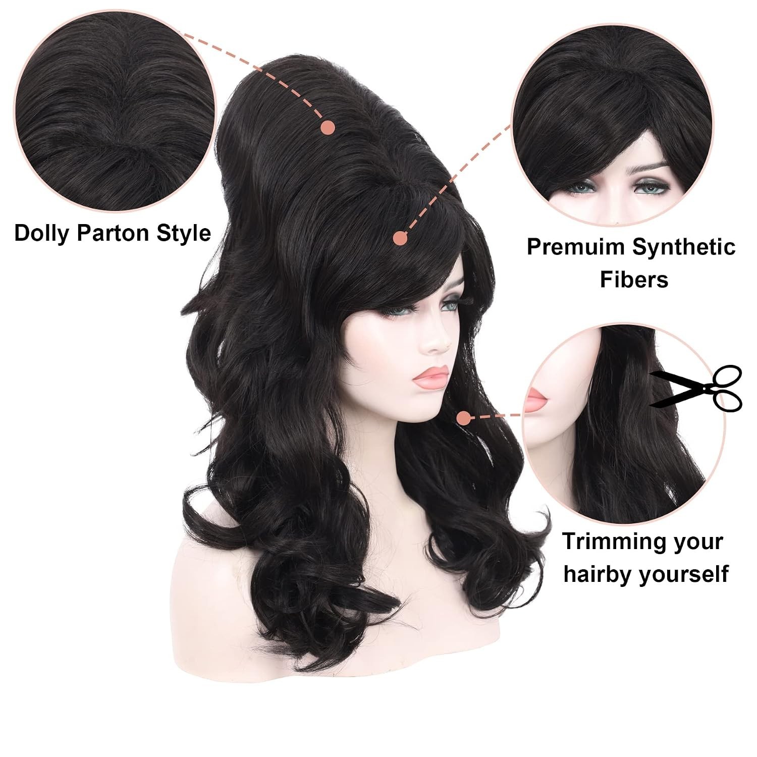 Women’s Long Heat Resistant Costume Wig