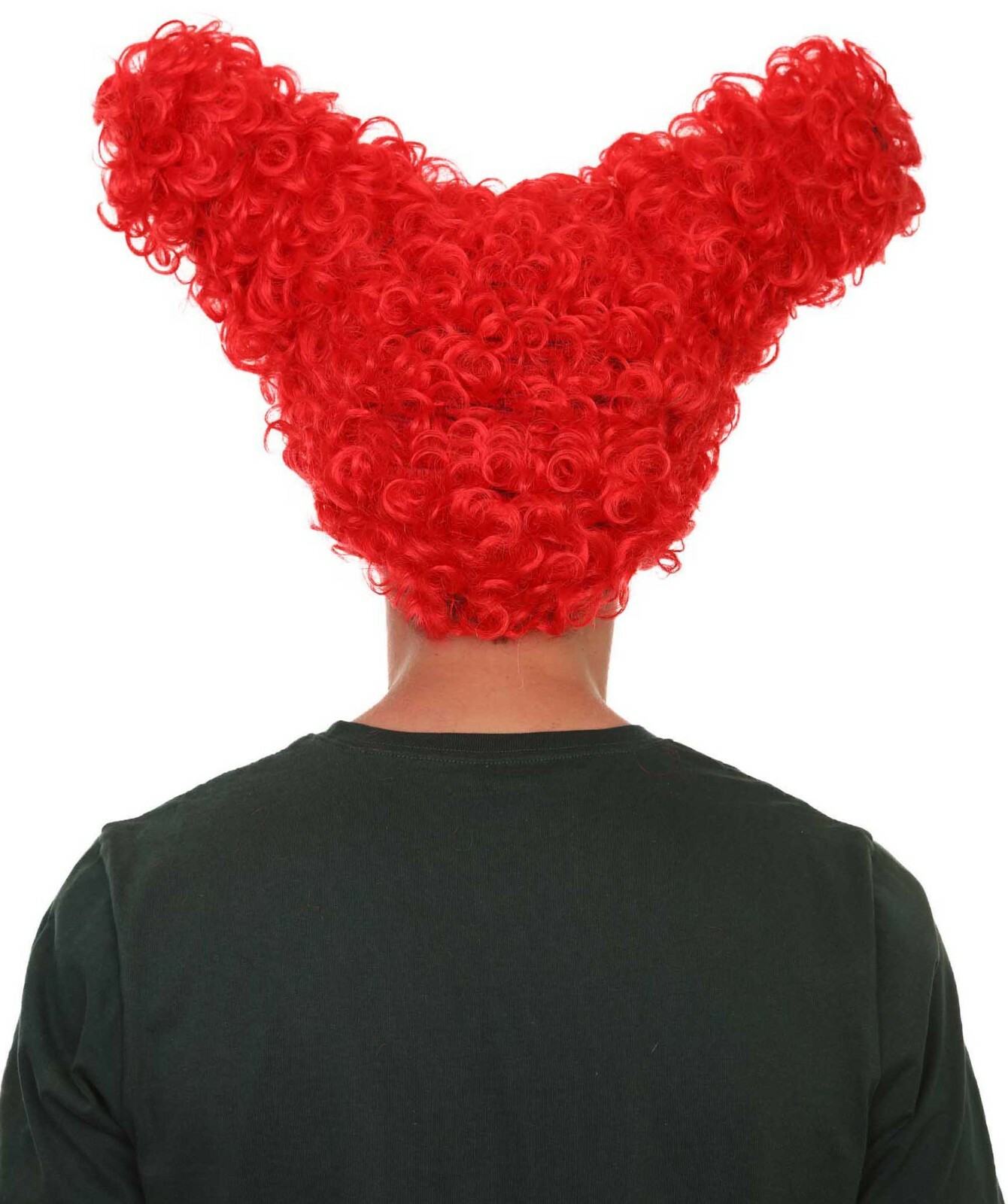 Adult Red Curly Wave Fanny Wig for Cosplay Drama Queen Party Fancy Dress HM-315A
