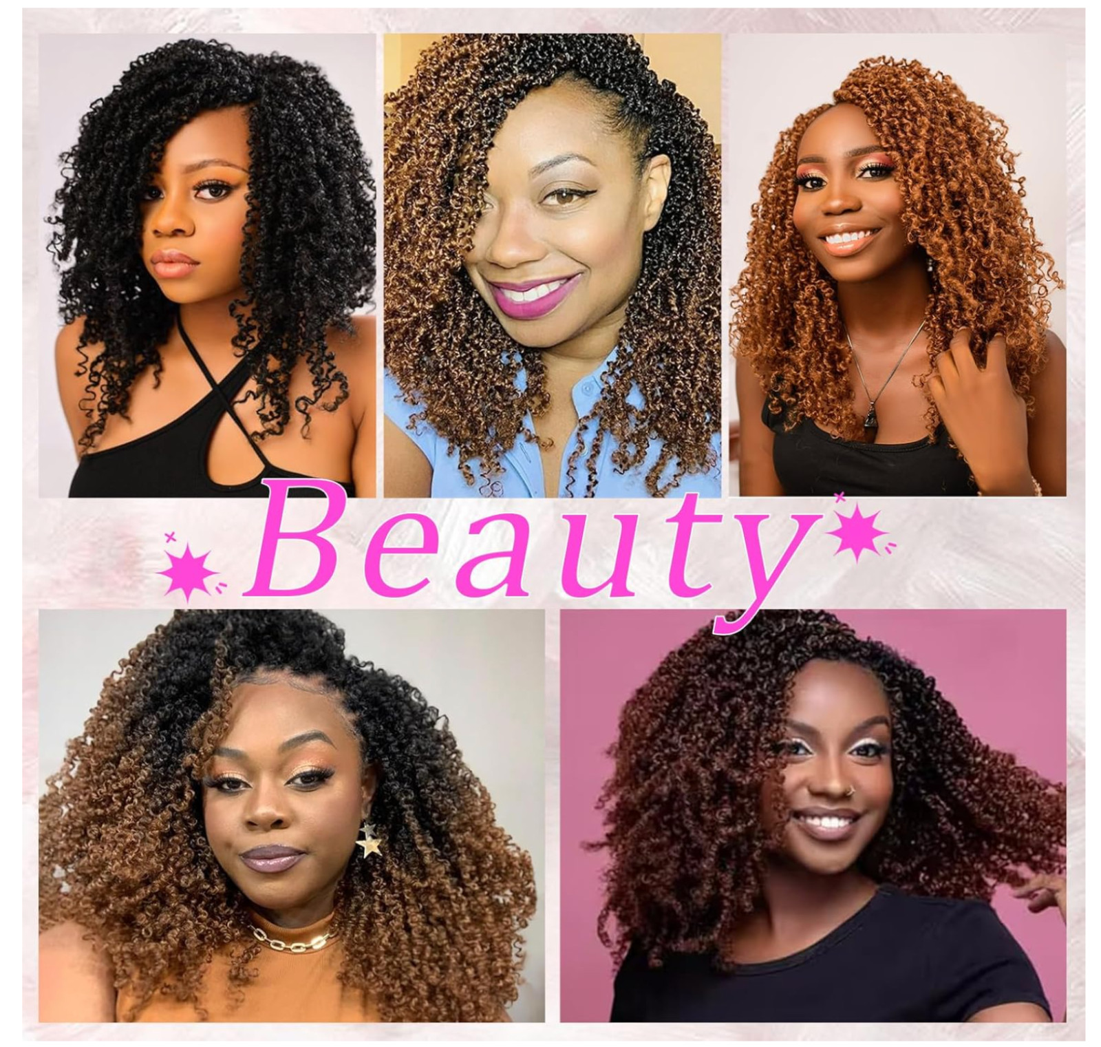 Pre-Looped Crochet Lightweight Braids 10 Inch Yanky Twist Crochet – 7 Pack