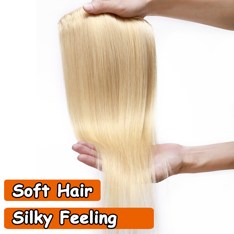 ✿ US Full Head Clip in Remy Human Hair Extensions ✿ 15-26 inch ON SALE MX173