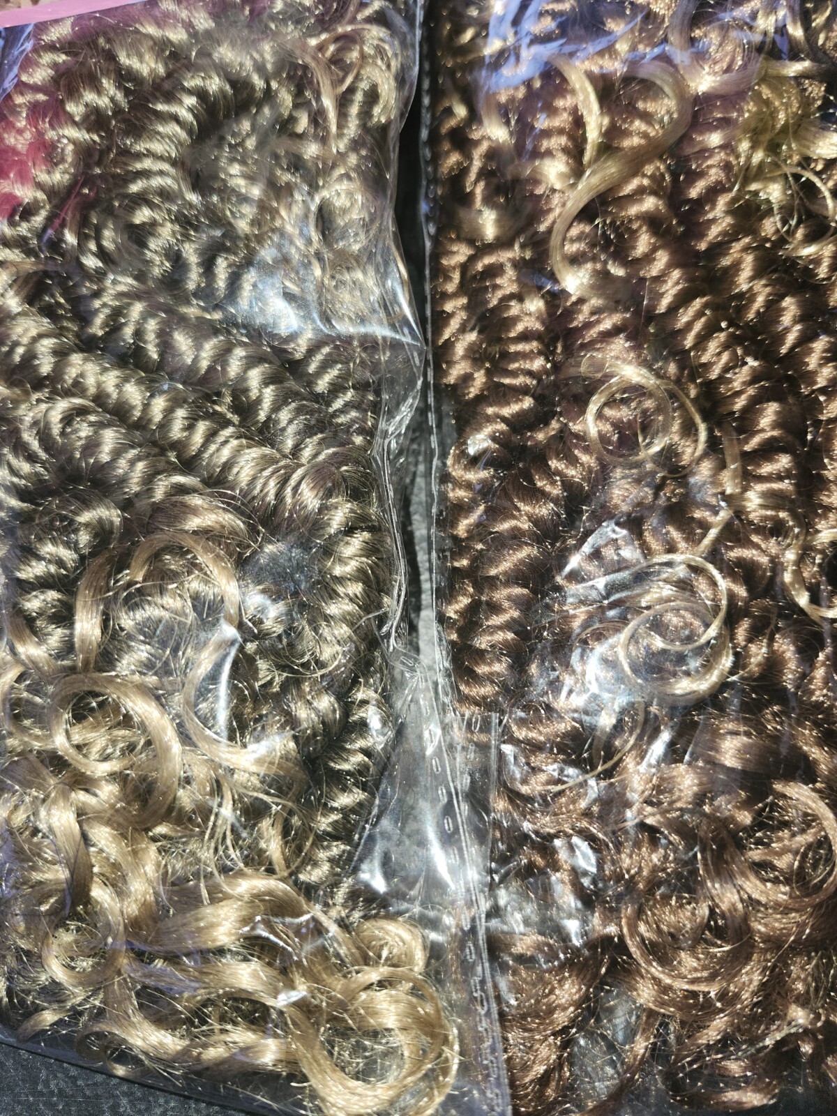 Pretwisted Passion Twist Hair with Curly ends T27 – 18in – 72 Roots – PreLooped