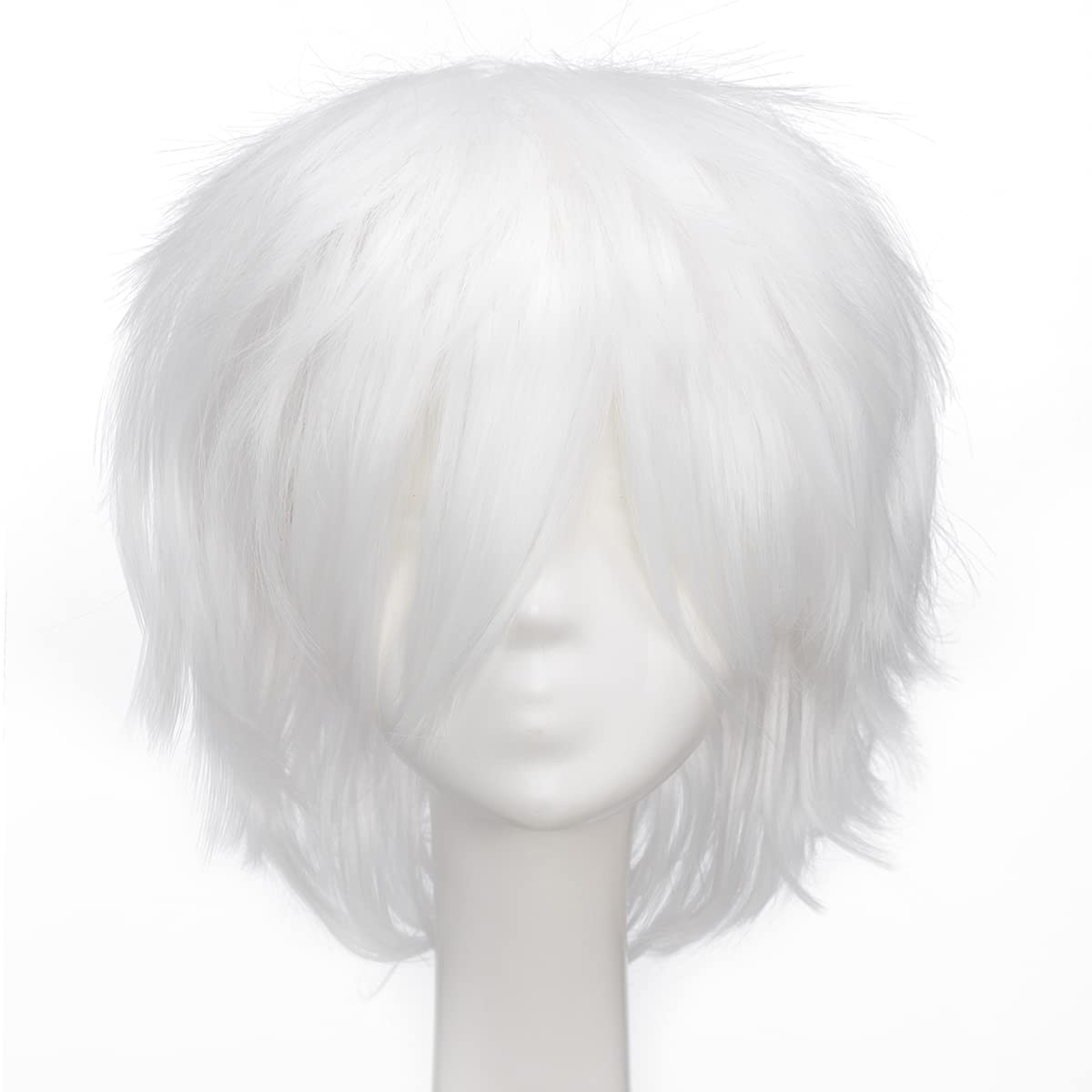 Unisex Short Pixie Cosplay Hair Wig for Women Mens Male Fashion Fancy Style Cost