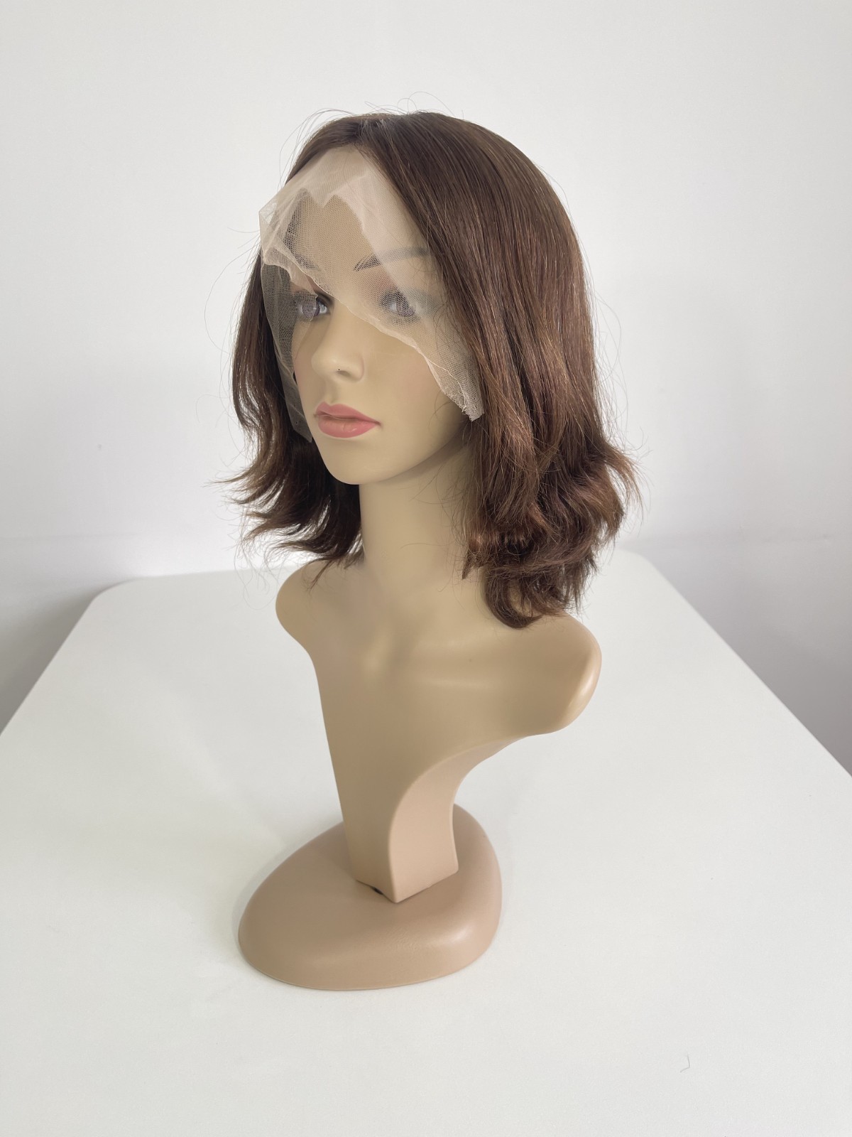 European hair made silk top lace front wig
