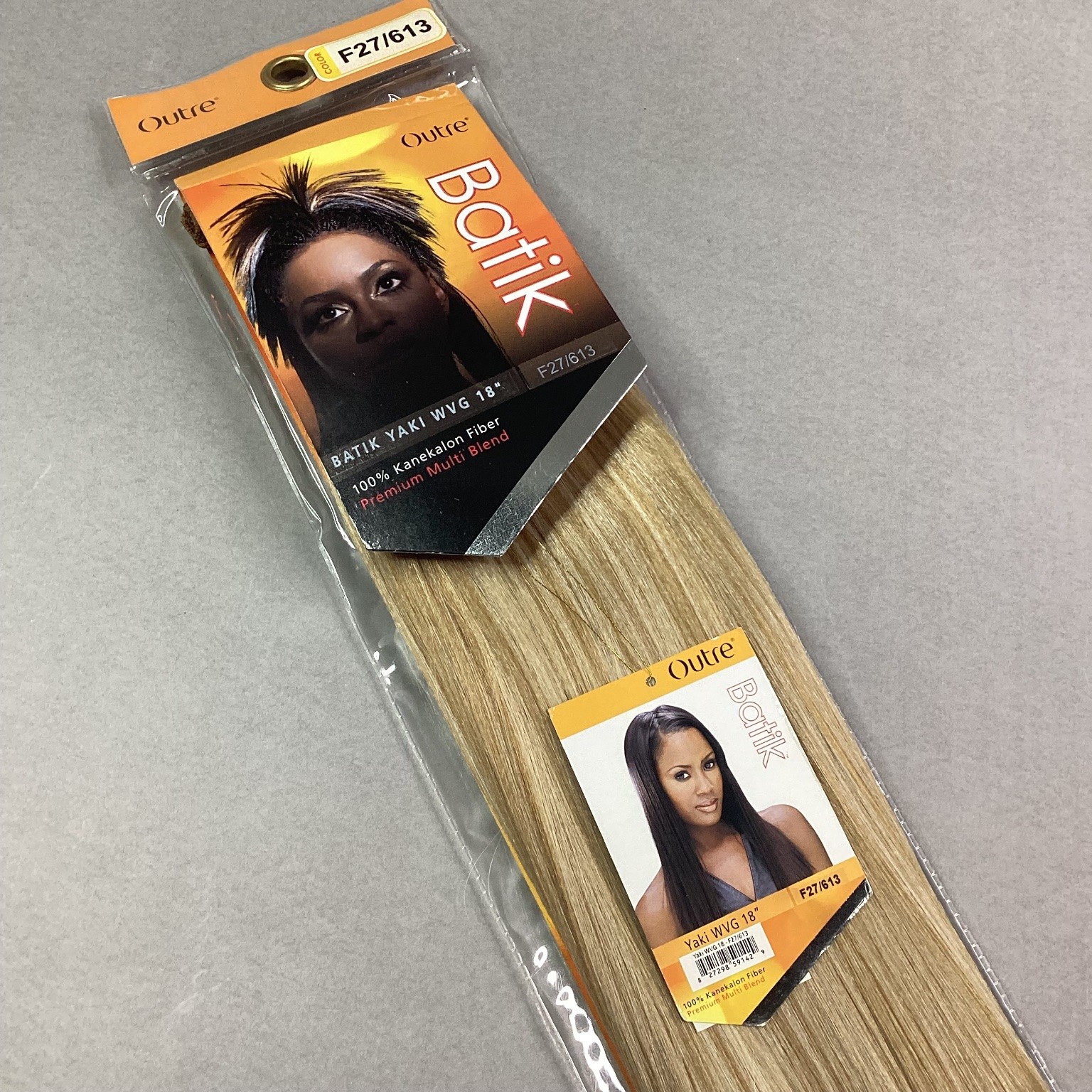 Outre Batik Yaki WVG 18″ Hair Extensions Weaving F27/613 Kanekalon Fiber