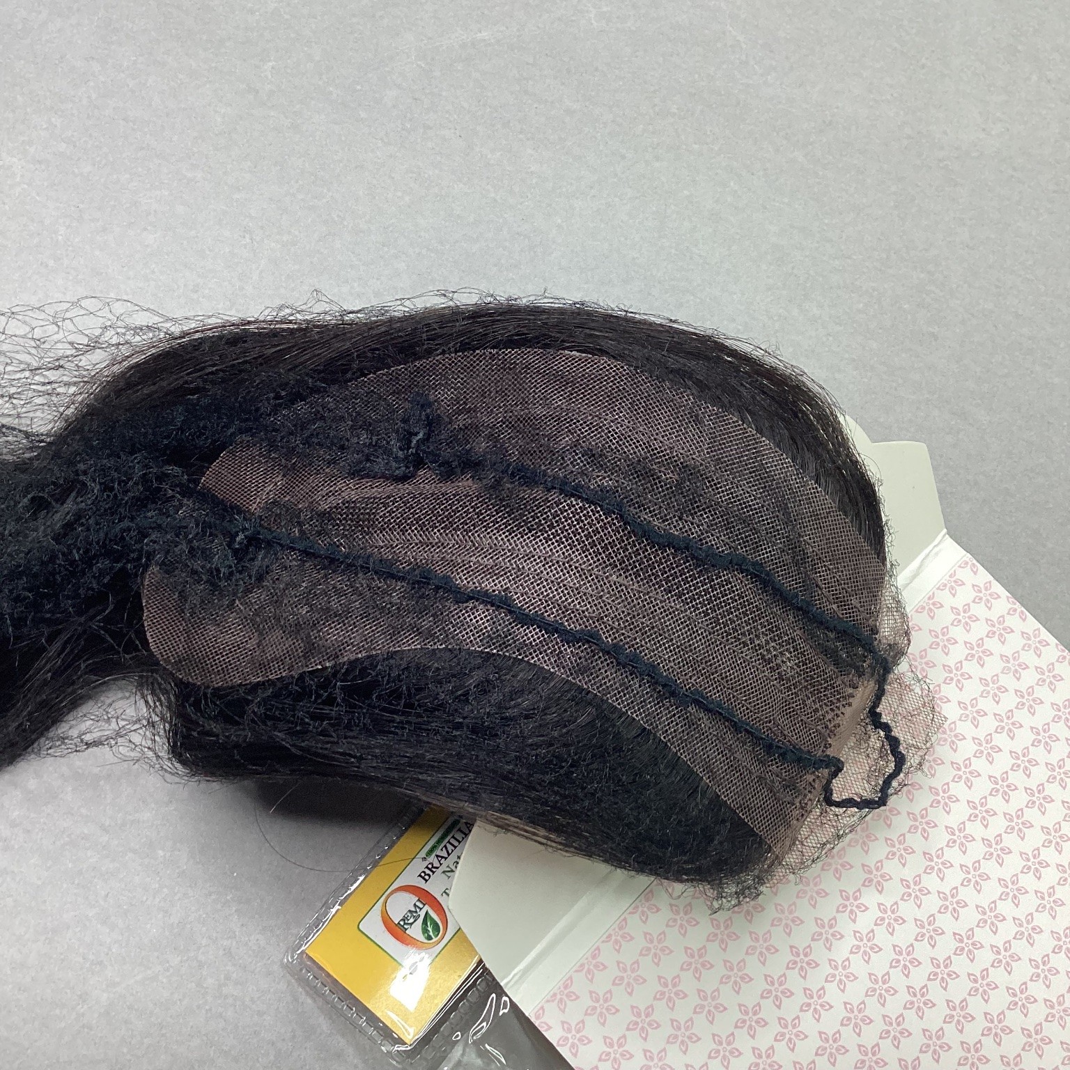 REMI Brazilian Natural Top Closure Hair Extension Body Wave 12″ Natural Black