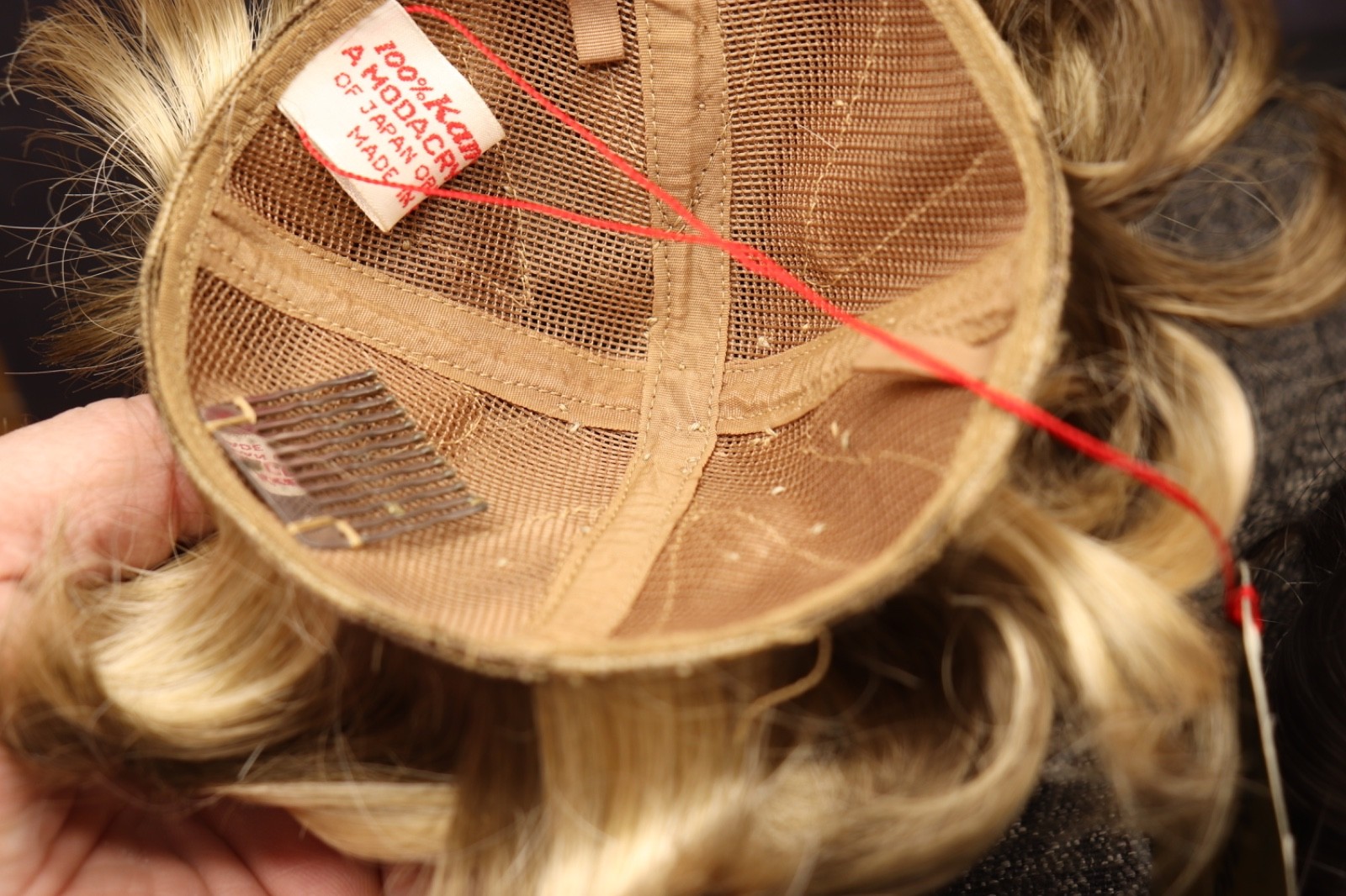 Vintage Lot of 3 Wigs Wiglets Honey Bee Bun Head Topper Hair Pieces NOS