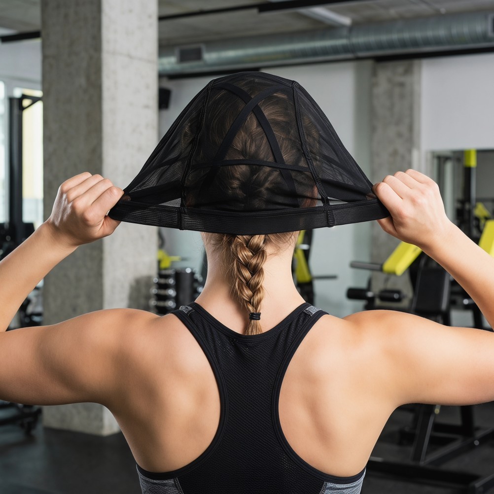 4PCS Stretch Wig Caps: Breathable Mesh Dome Cap for Quick Weave – Washable Mesh