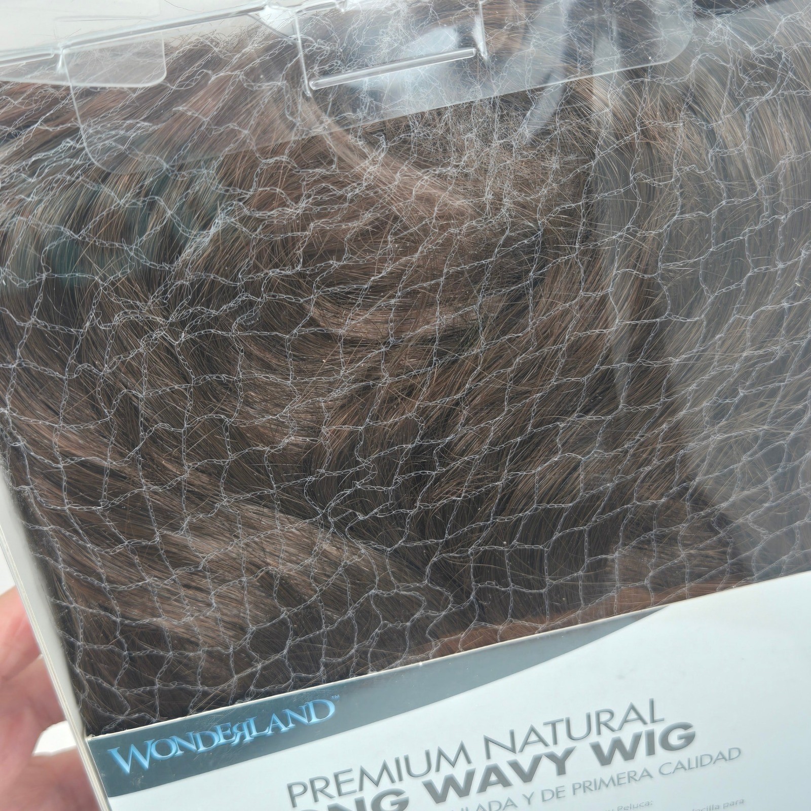 Wonderland Long Wavy Wig Adult One Size Chocolate Brown Premium Natural NIB