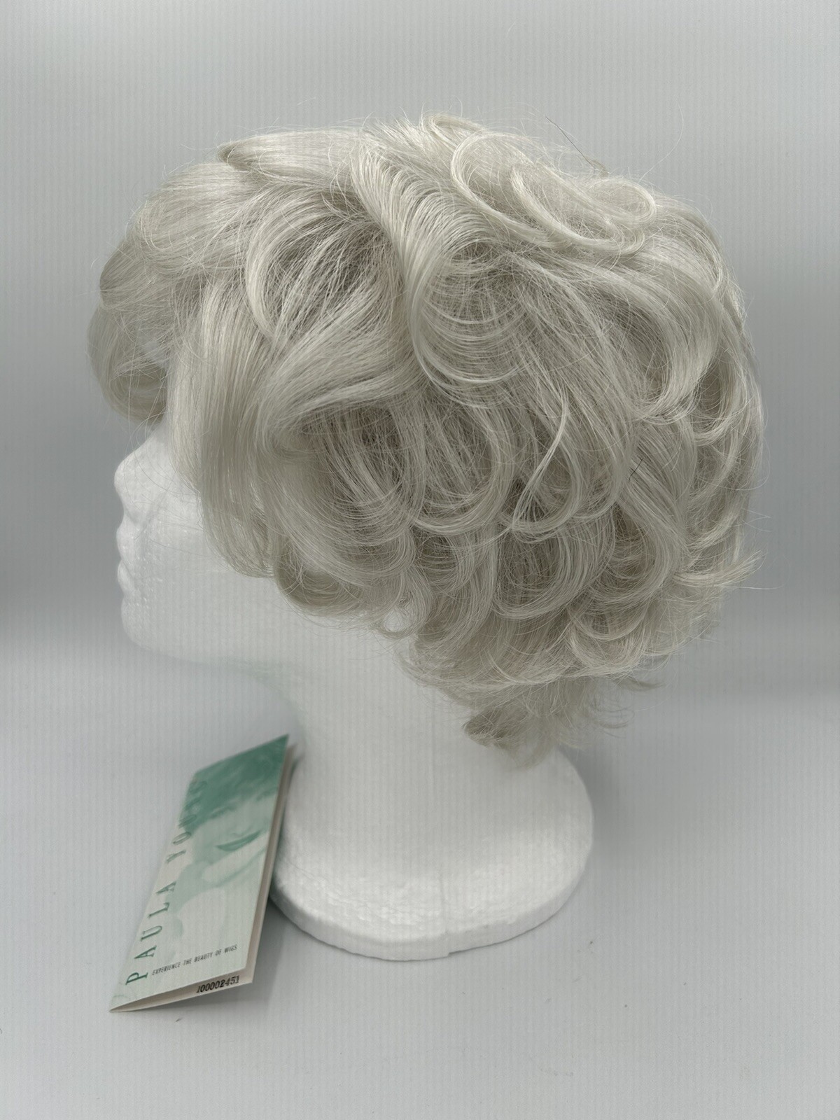 Paula Young Elise-A Wig Style A2071 Layered White Color 60 Size A NEW NWT