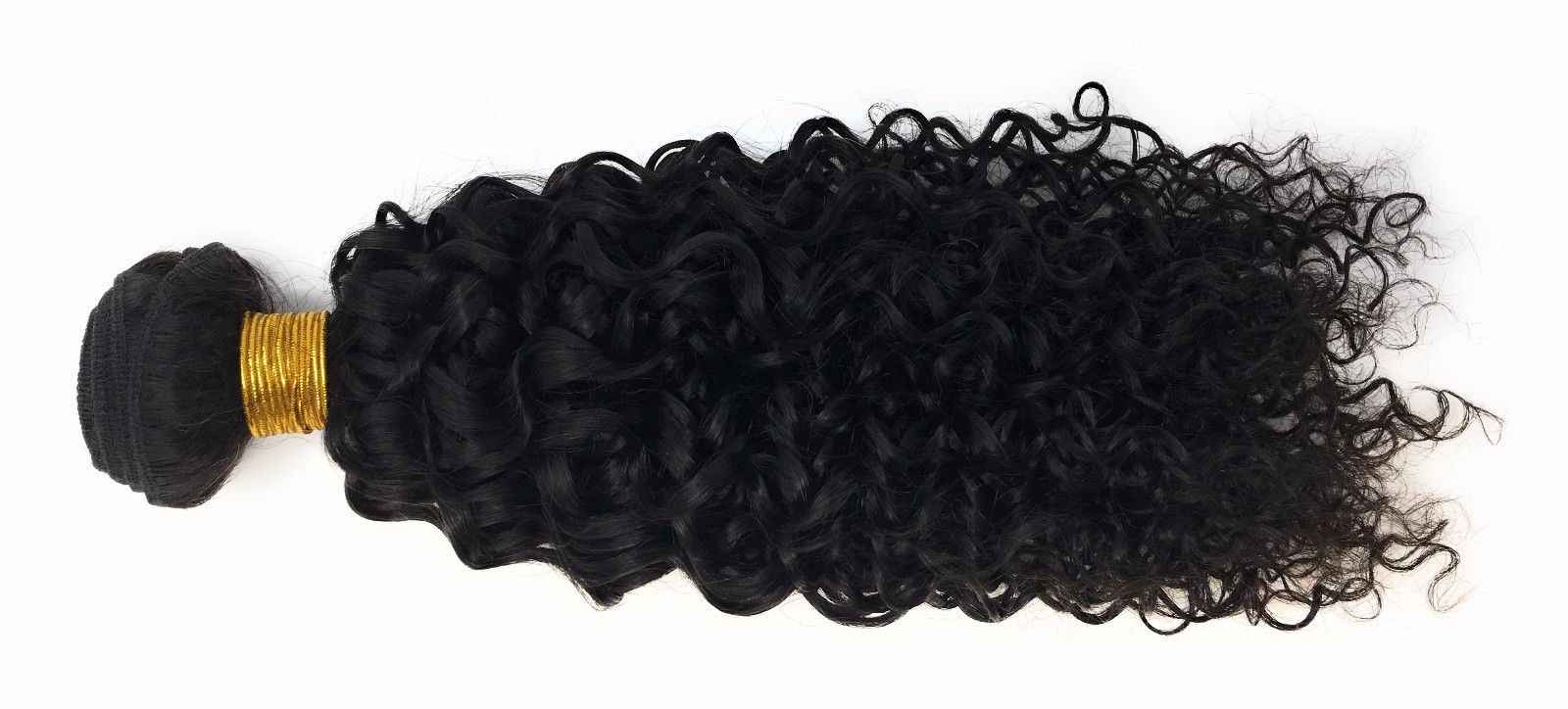 Unprocessed Virgin Jerry Curl Sew In 100 Human Hair Natural Black Ali Bundle