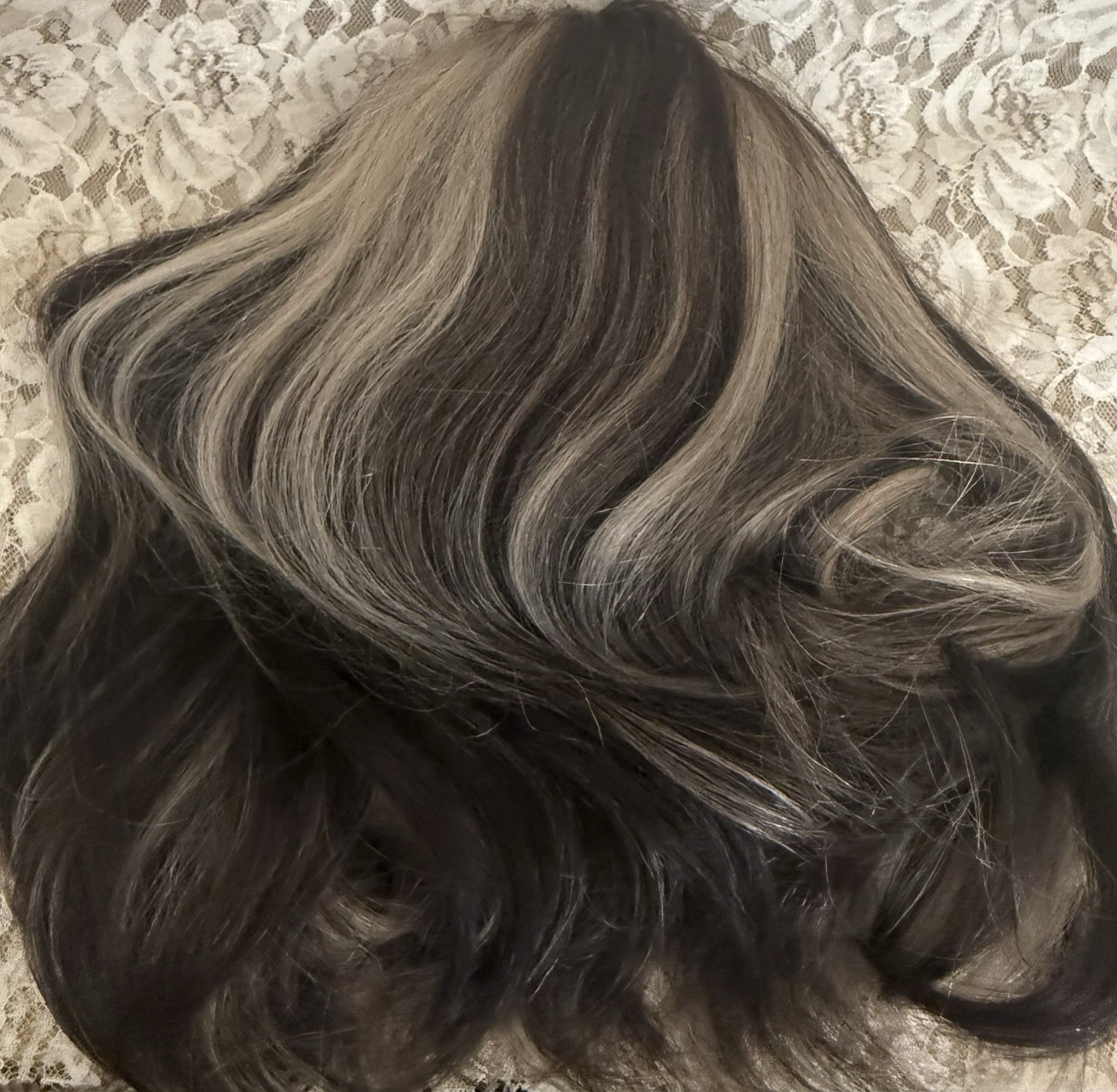 Goddess 12″ Human Hair Fall Style European Texture Spanish Hair Color JL 60/1B