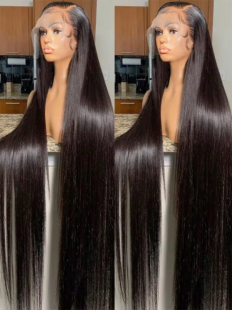 Glueless Bone Straight Human Hair Lace Front