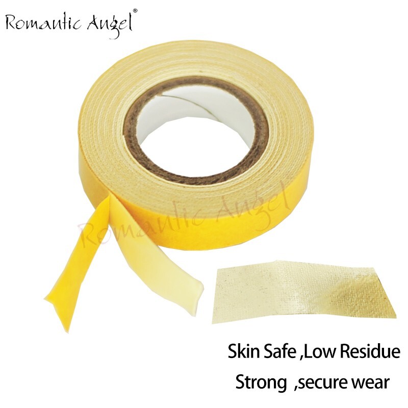 German Brown Roll tape firmest hold to hard bond adhesives tape for skin hair