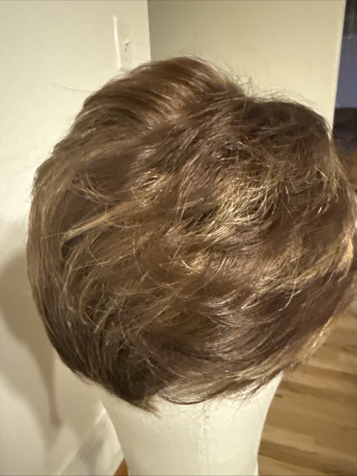 Wig hair, pixie Chocolate Brown Very Soft 292