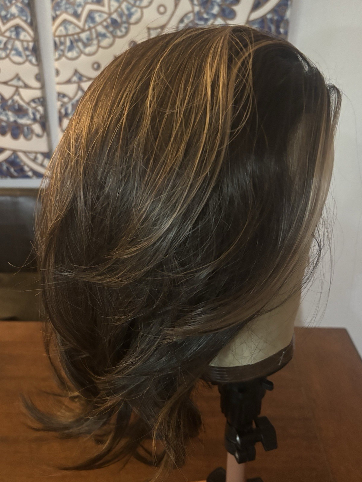 Lace Front Free Part Sassy Misfits Synthetic Heat Safe Beautiful Brunette Wig