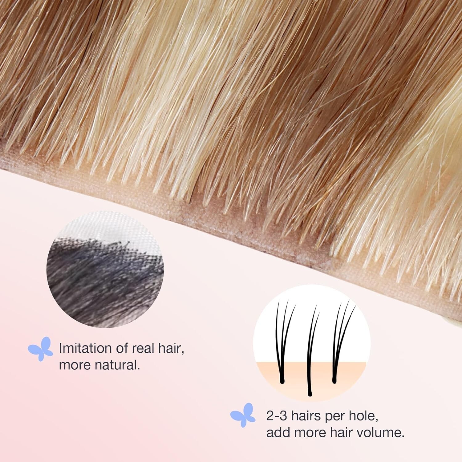 Invisi Edge Clip in Hair Extensions Real Human Hair 14 inch 110g 7pcs, Walnut Br