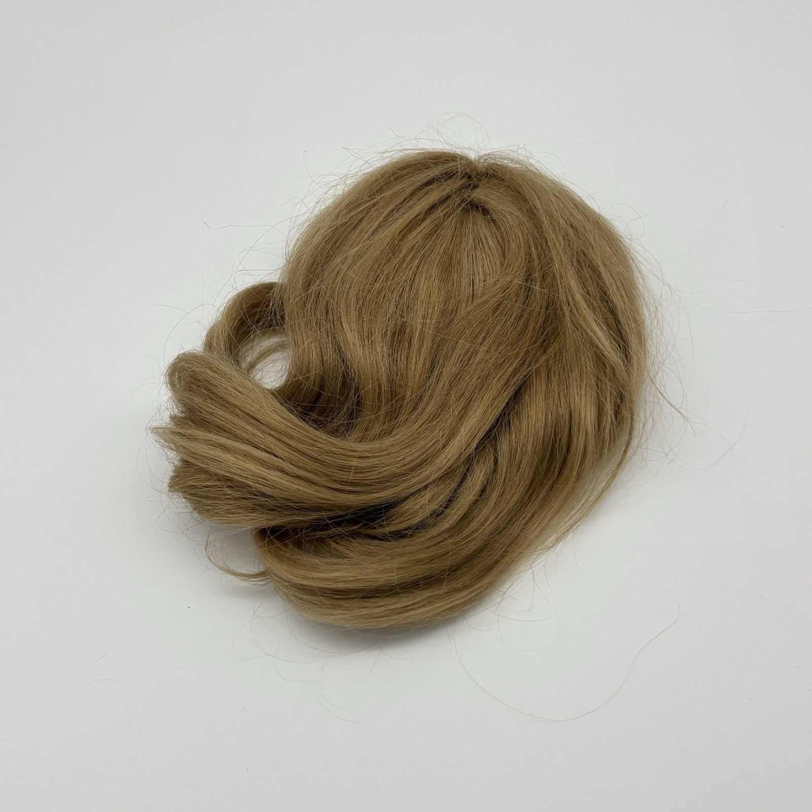 Vintage Alba 100% Human Hair Chignon Hairpiece Blonde Made In Italy Box