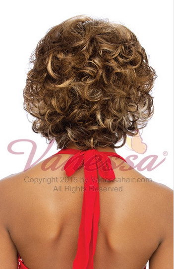 MATTY – VANESSA FASHION SYNTHETIC FULL WIG MEDIUM BOUNCE CURL BOB STYLE