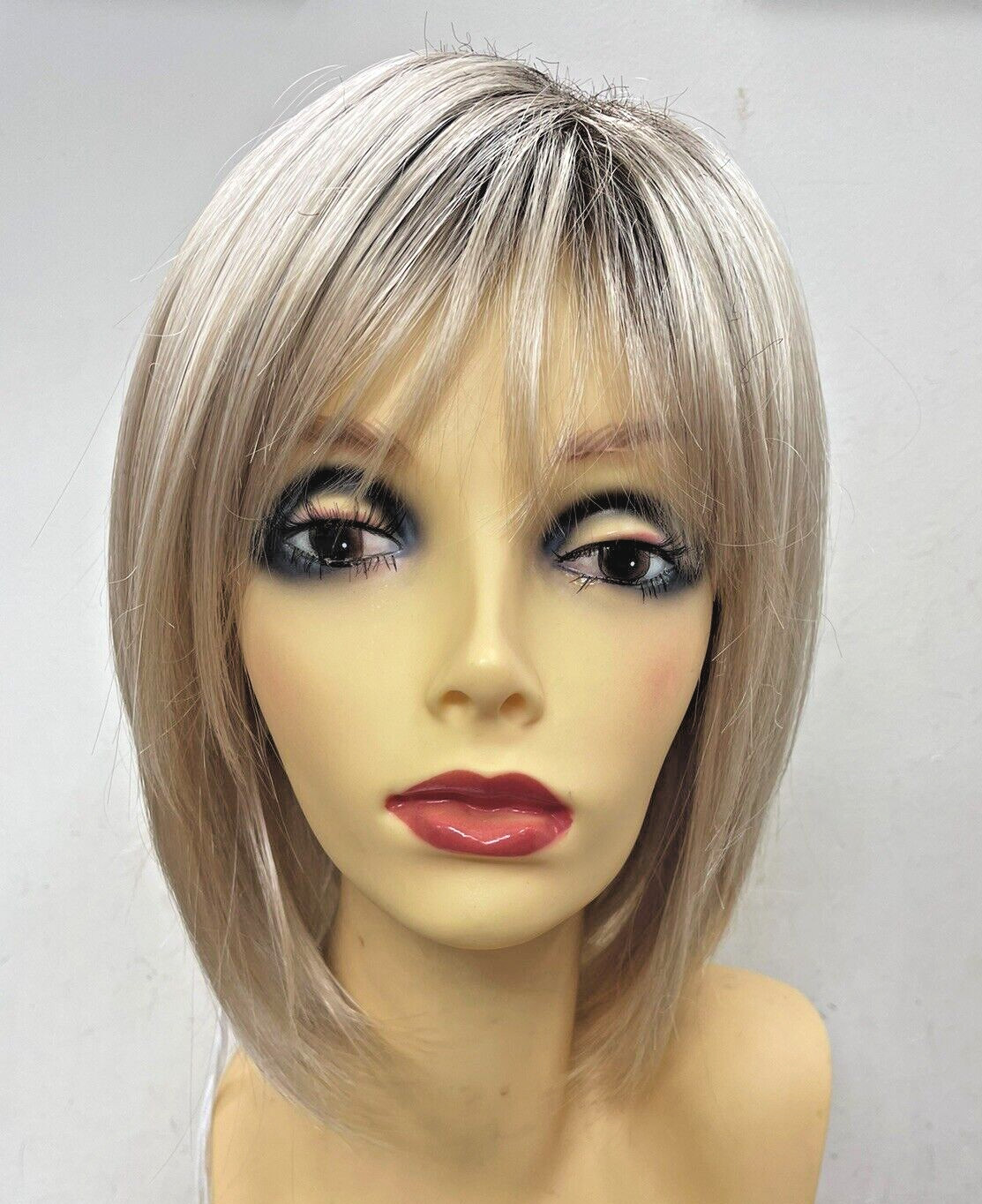 ALVA WIG Noriko CHAMPAGNE-R Long Bob with Bangs/ 5 STARS BEST PRICE