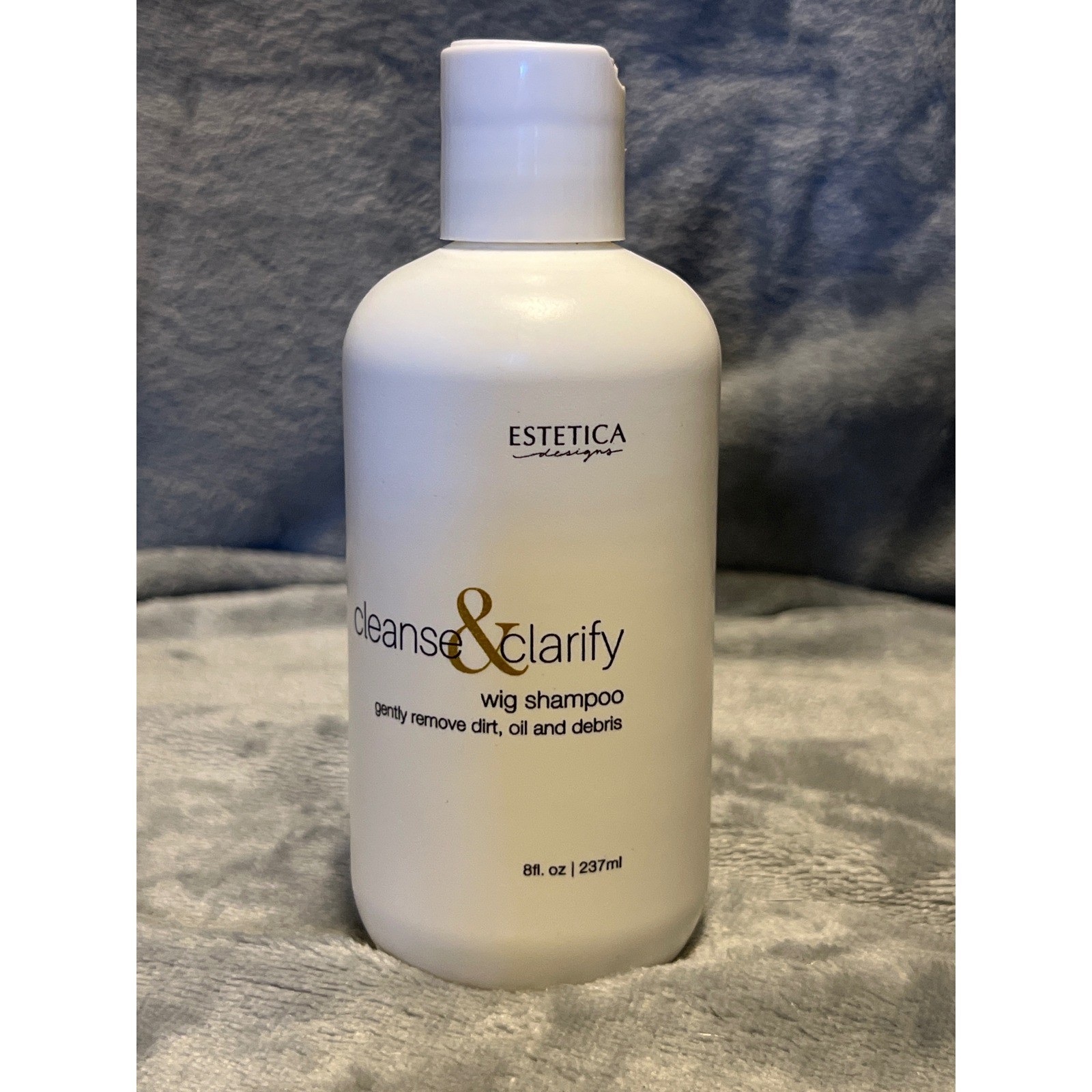 ESTETICA DESIGNS Cleanse & Clarify Wig Shampoo Gently Remove Dirt Oil Debris 8oz
