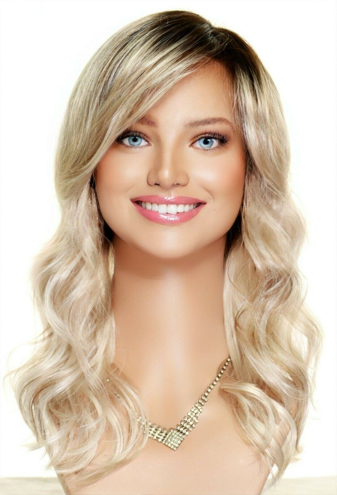 REEVES | PURE STRETCH CAP ESTETICA WIG | Softly Layered Waves VANILLA MACCHIATO