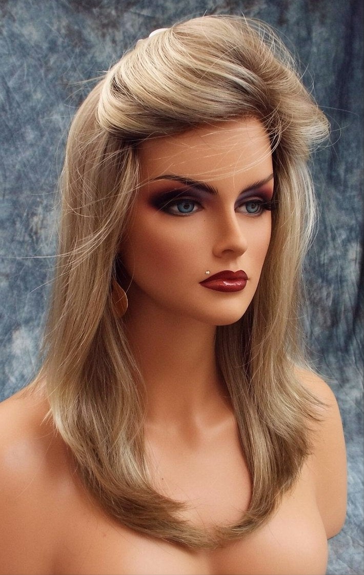 Mackenzie Lace Front Part Designer Wig ELEGANT SHARP ROOTED BLONDE | RH1488RT8 |