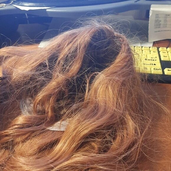 NEW ! Long 28 Inch Wig Dark Blonde