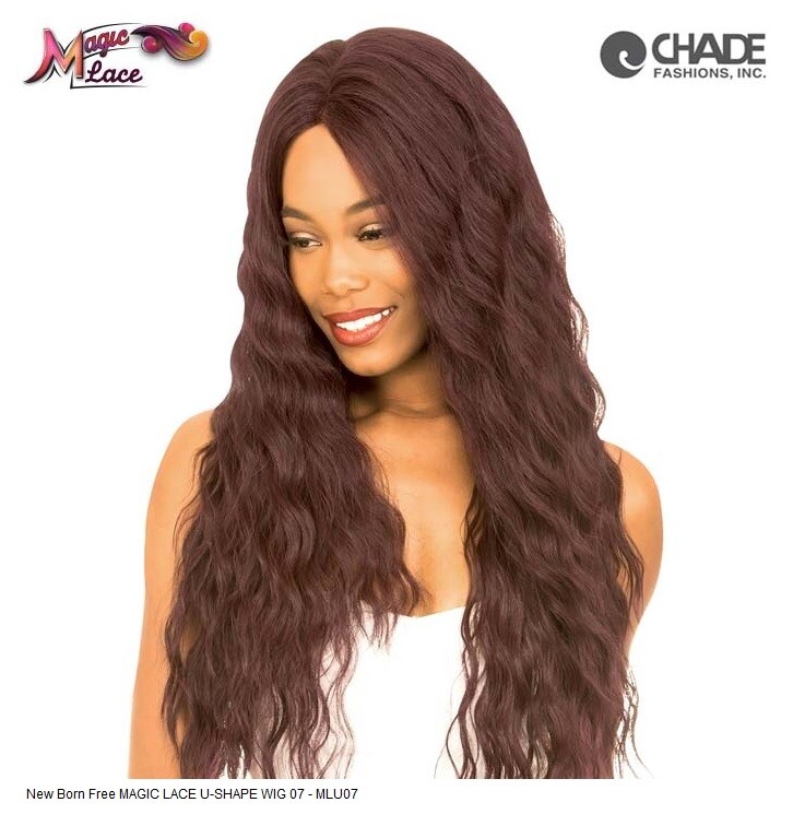Chade New Born Free Synthetic U-Shape Lace Front Wig MLU07