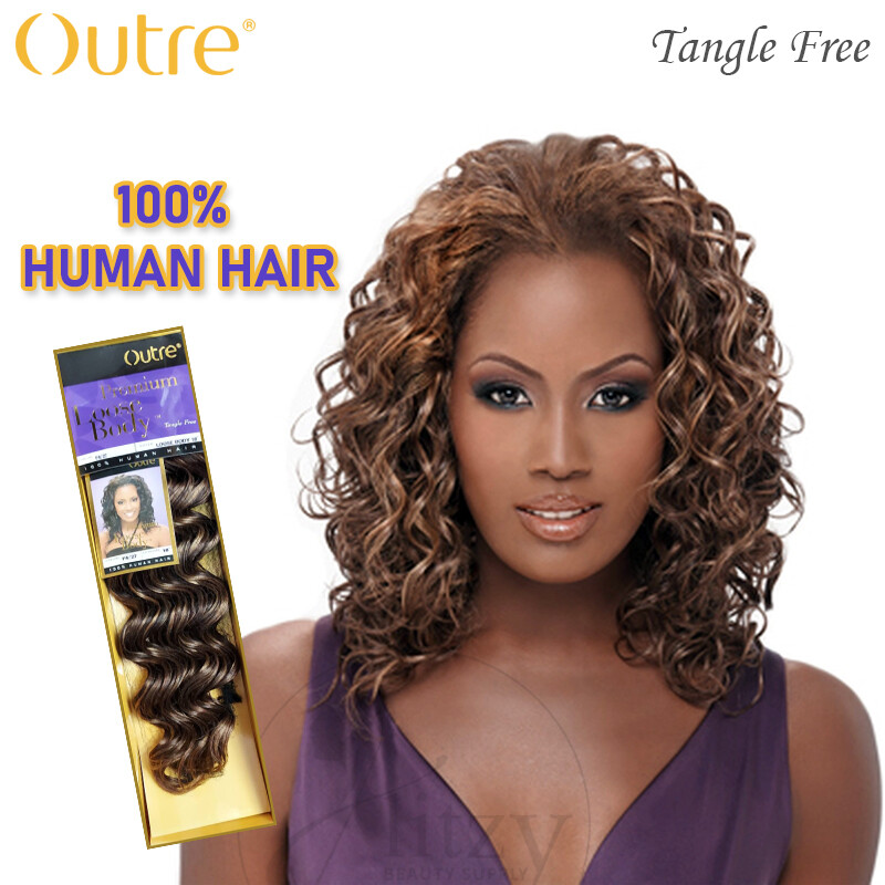 Outre PREMIUM LOOSE BODY WAVE 100% Human Hair 8″,10″,12″,14″,16″,18″,20″