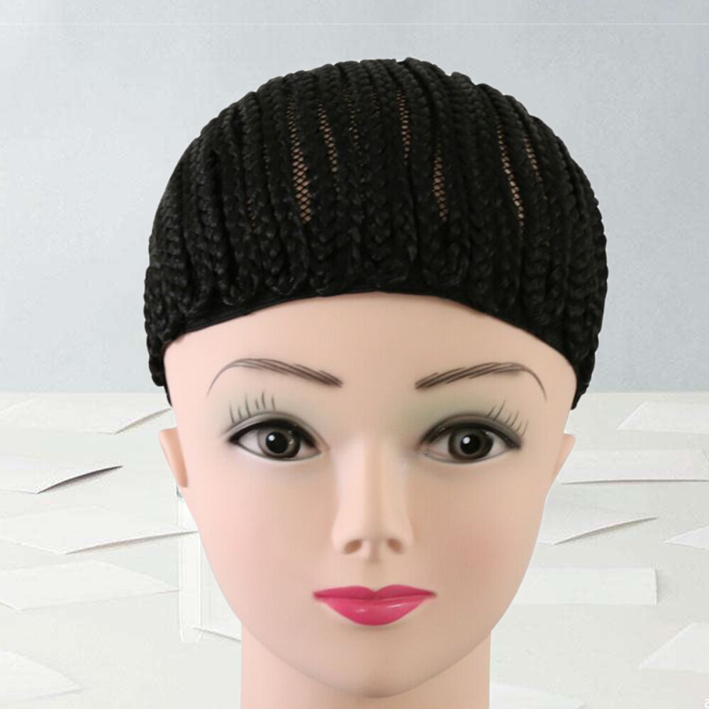 Braided Wig Caps Crochet Black Dome Cap Wig Hair Caps Large Dome Cap