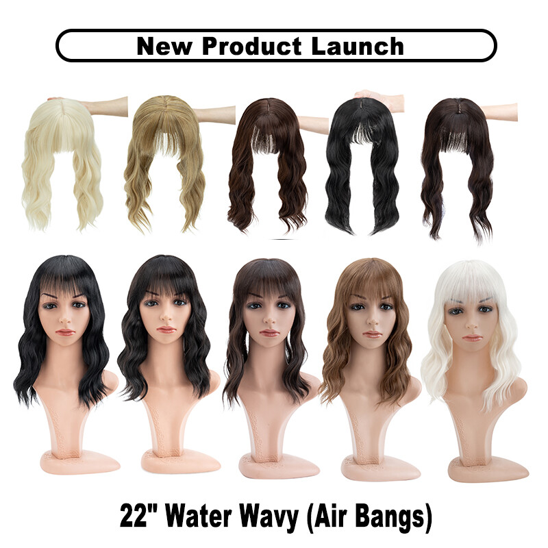 Real as Human Hair Topper Toupee Piece Clip in Top Wig Silk Base Hairpiece USA