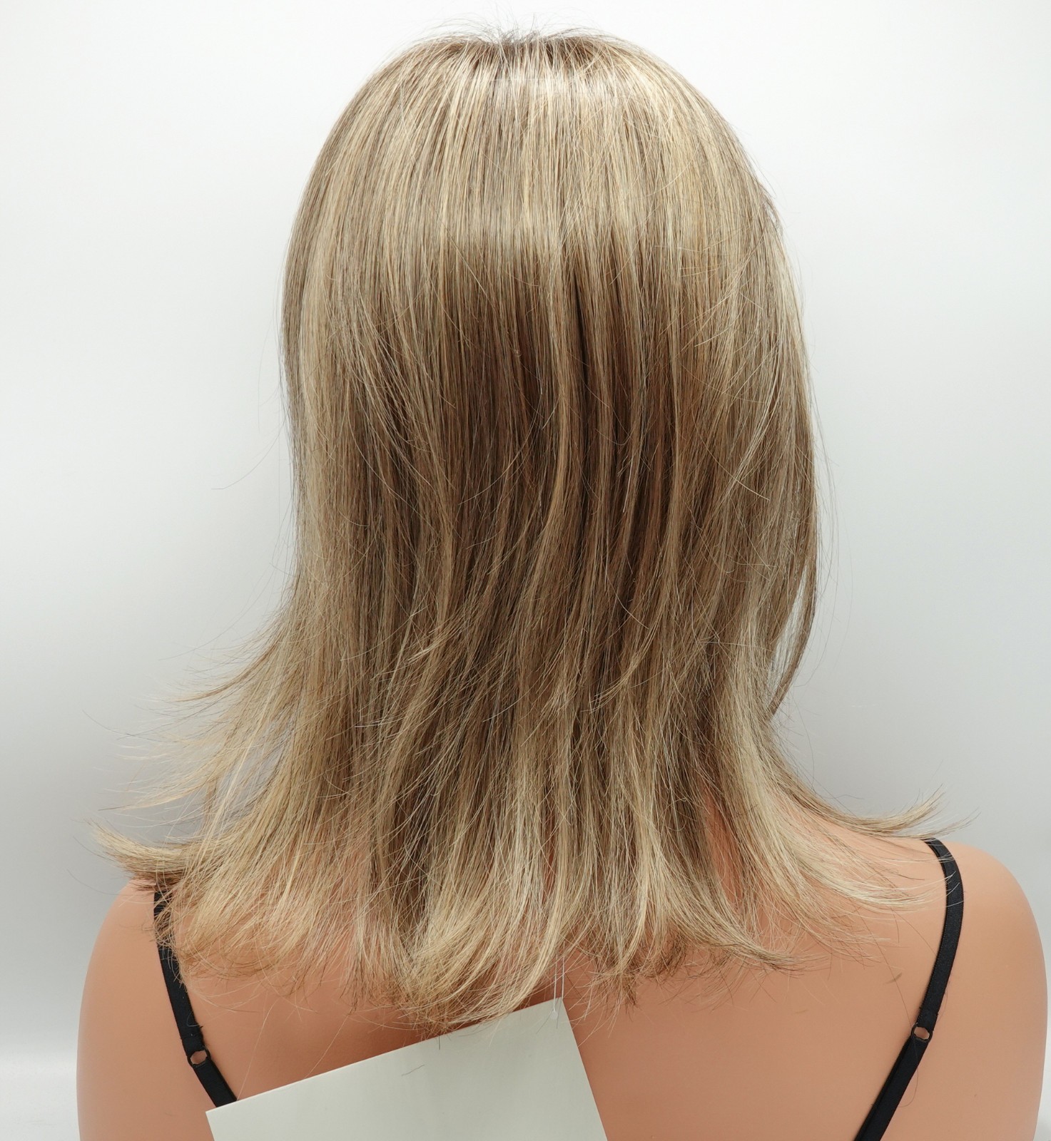 TOP SMART 12″ TOPPER by Jon Renau, CLEARANCE 24B18S8 Shaded Mocha, Mono + LaceFt