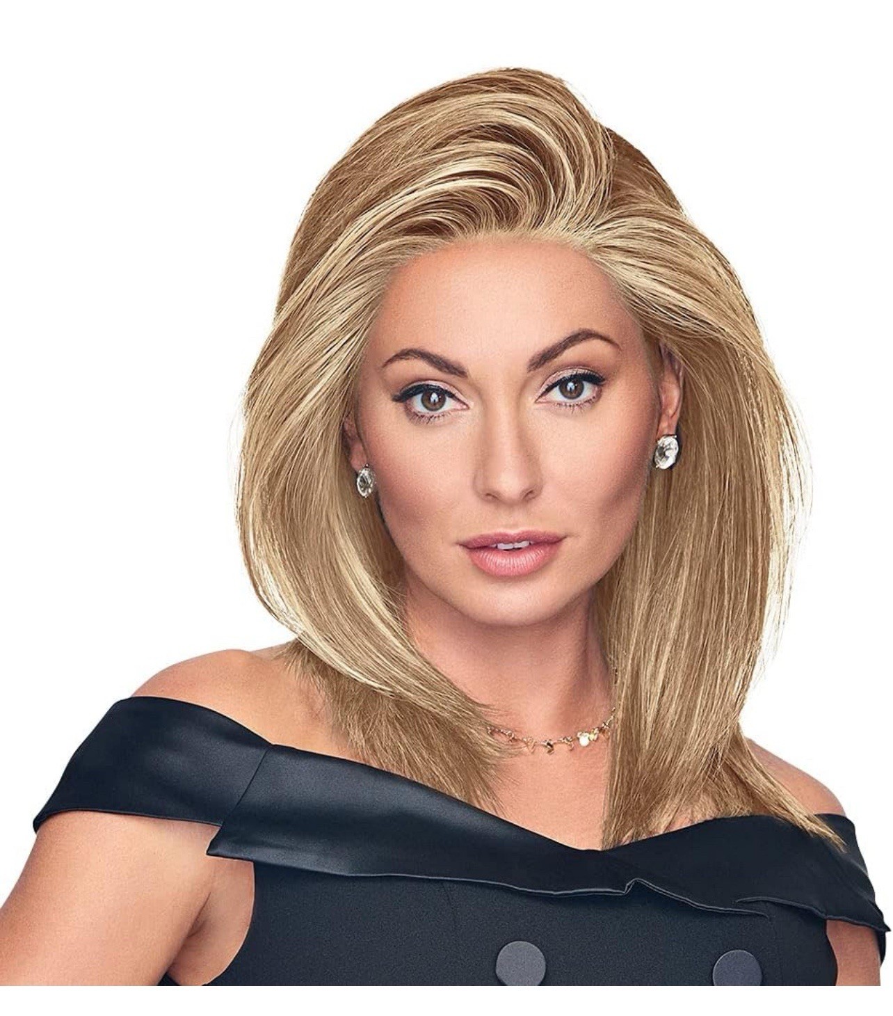 Hair u wear Well Played Long Layered Textured Modern Look Wig, Average Size Cap