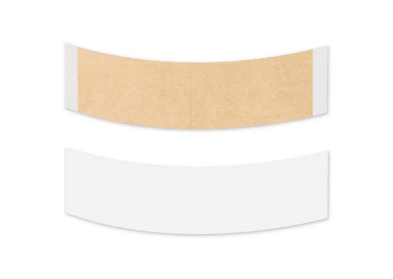 Walker Natural Hold Tape C Contour Double sided Wig Adhesive Tape 1-Pack -36 Pcs
