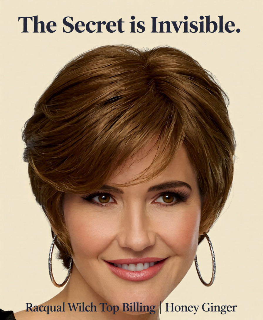 Raquel Welch Top Billing 5″ Hairpiece – RL14/25SS Honey Ginger | Brand New
