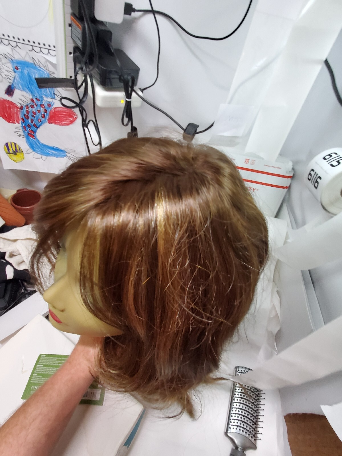 Estetica Wigs naturalle long blonde strawberry dirty 2 toned ashlee carmkissm #