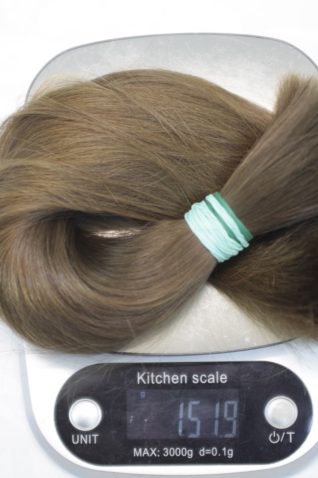 LUX Natural Ukrainian Slavic Child Hair Extension 39cm/15,4″ & 151gr/5,33oz