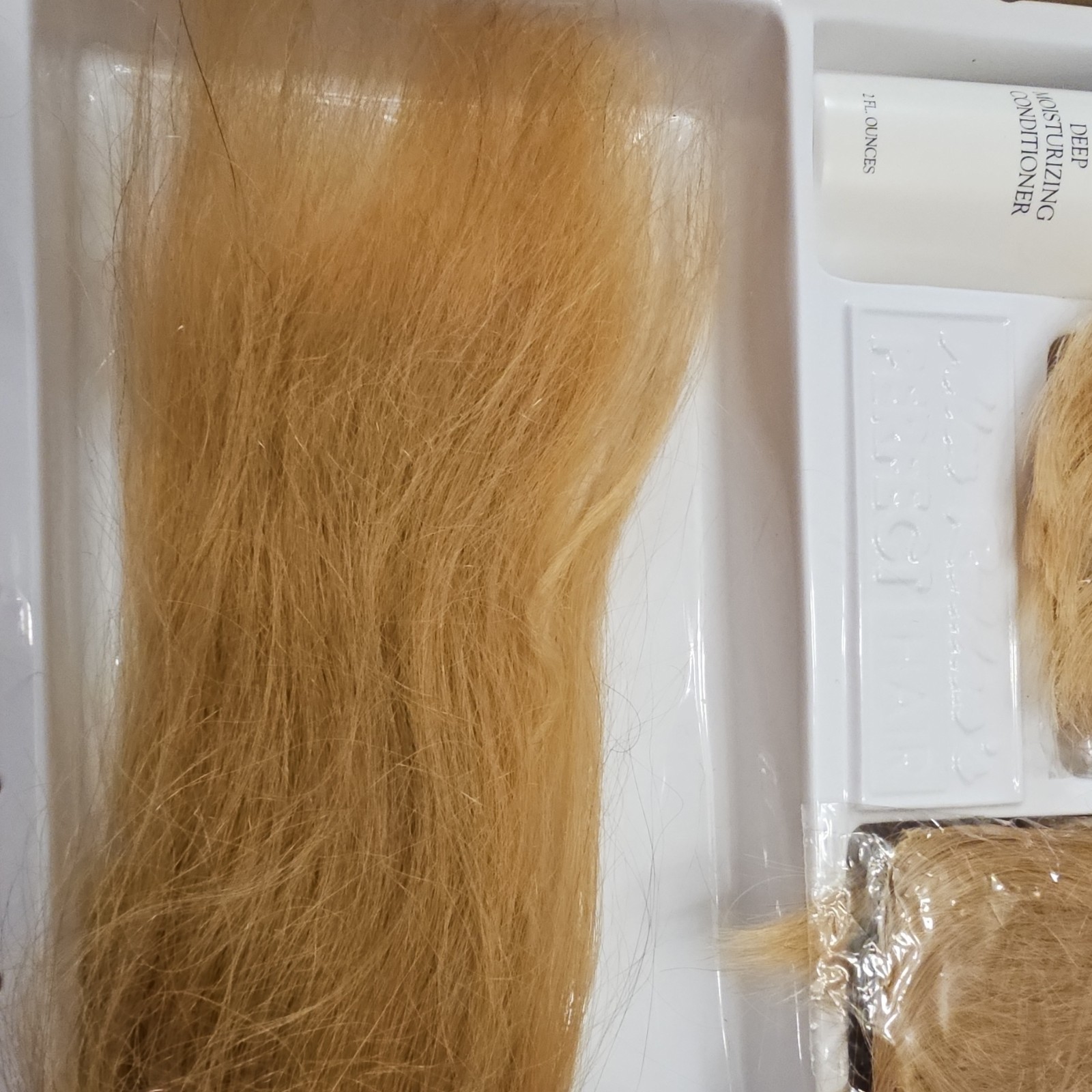 Alex Roldan’s Perfect Hair 100% Human Hair Clip-In Extension Golden Blond 8 in