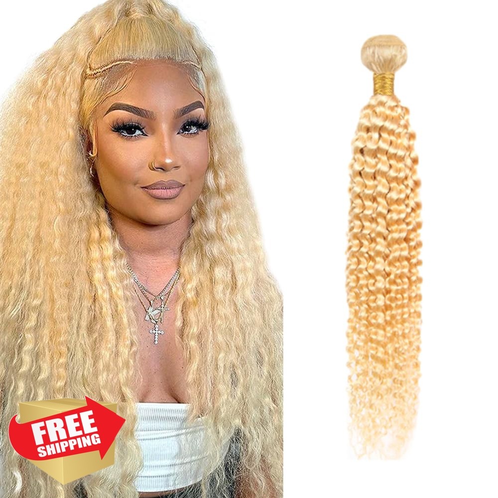 FuivJuix #613 Blonde Water Wave Bundles 34″ 50g