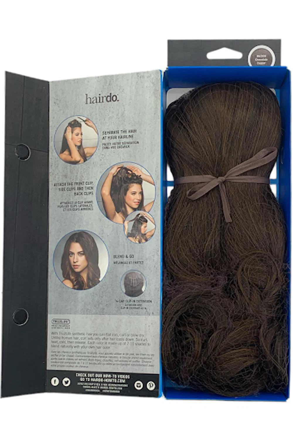 Hairdo 16in Grand Extension 3/4 Cap Clip-in Extension Chocolate Copper