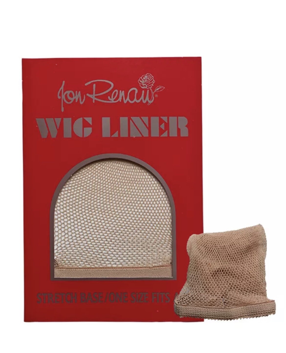 Jon Renau Beige Fish Net Wig Liner 2 packs (1pc/pack)