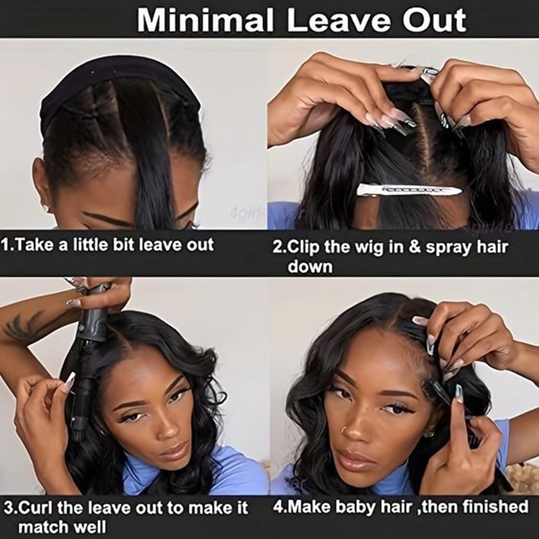 Curly V Part Wig 180% Density No Leave Out V Part Wigs Upgrade U Part Glueles…