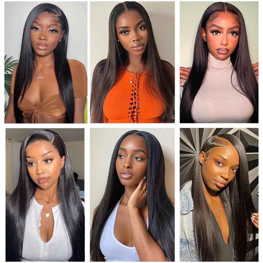14 Inch 100% Human Hair Frontal Closure – 5×5 Transparent HD Lace, Silky Straigh