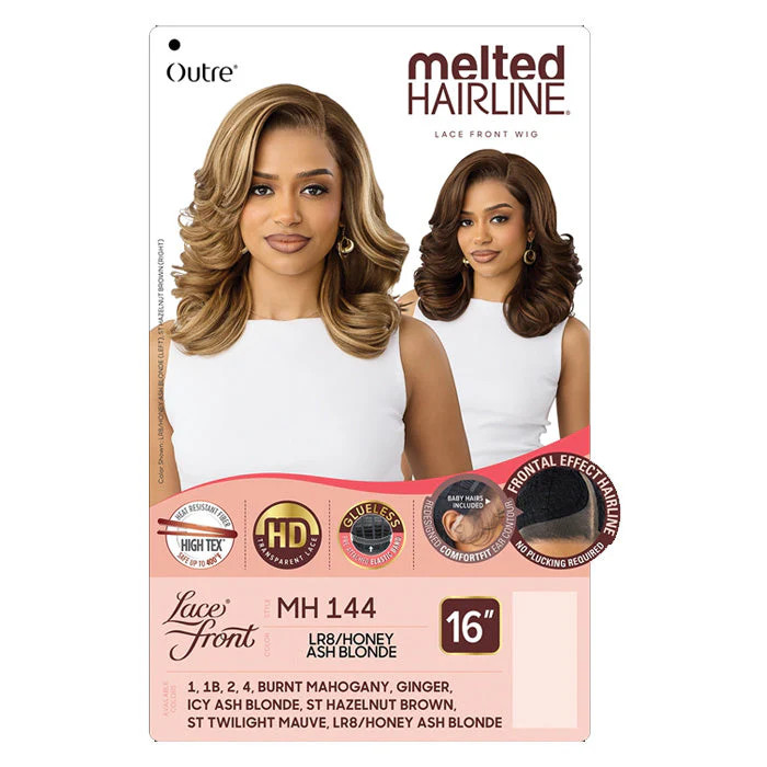 Outre Melted Hairline Glueless HD Lace Part Front Wig – MH 144