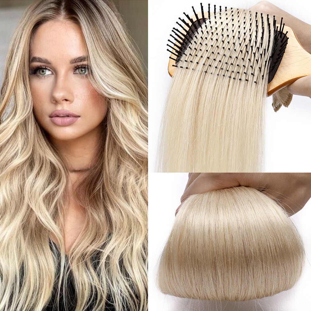 CLEARANCE Clip in 100% Real Human Hair Extensions 8 Pieces Remy Full Head 8″-24″